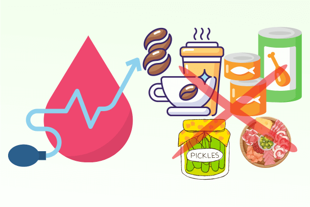 Avoid food With High Blood Pressure