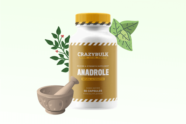 Anadrole with herbal ingredients
