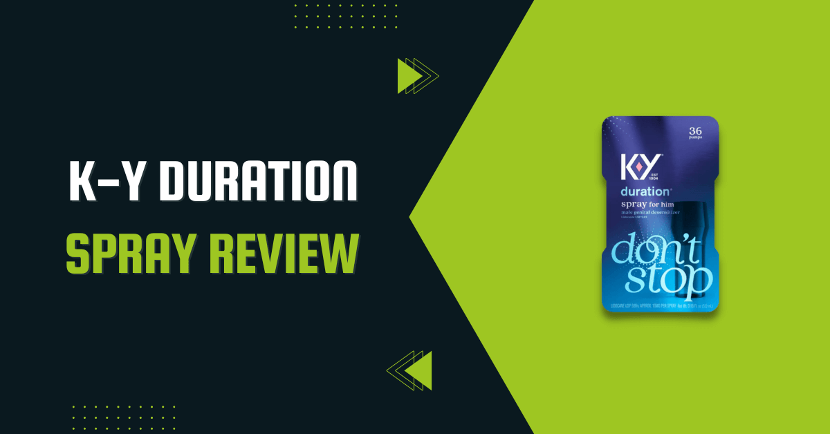 KY Duration spray review