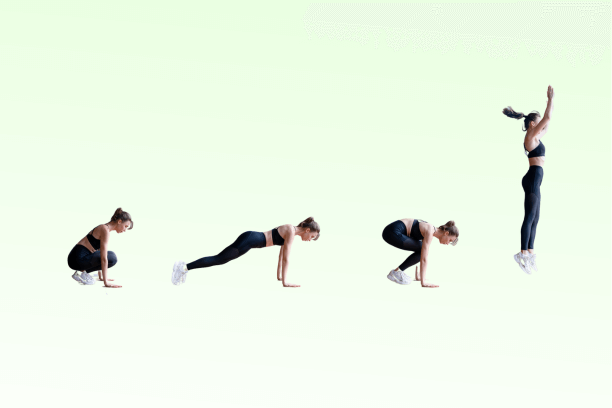 Burpees with push-ups