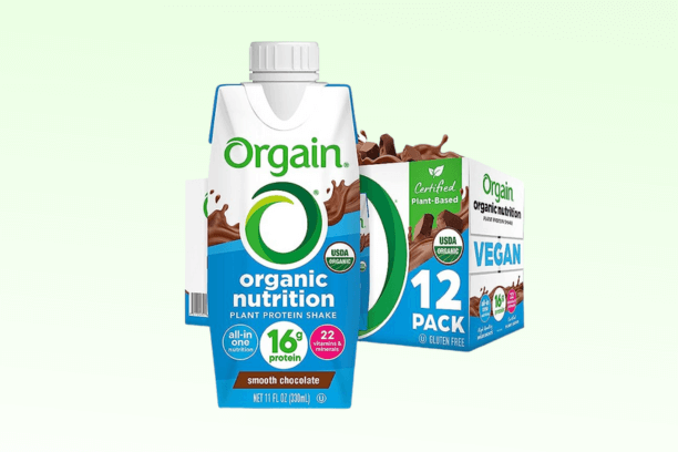 Orgain Vegan Organic NutritionPlant Based Nutritional Shake