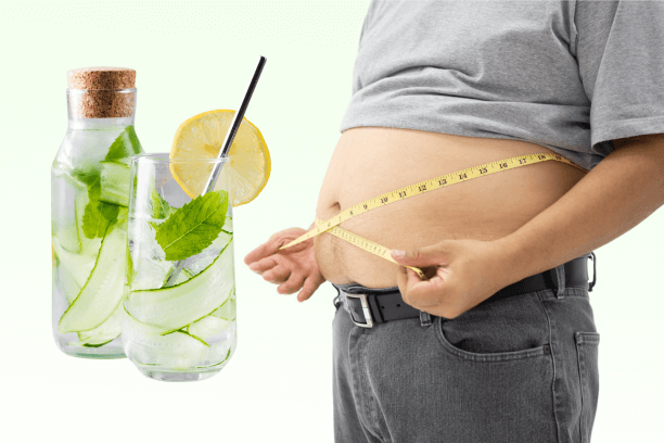 Lose Belly fat with lemon water