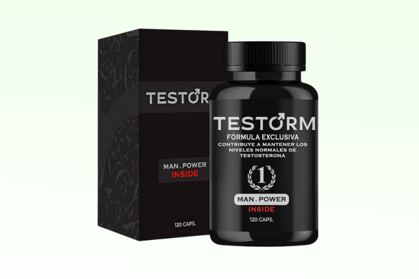 Testorm Testosterona hombre