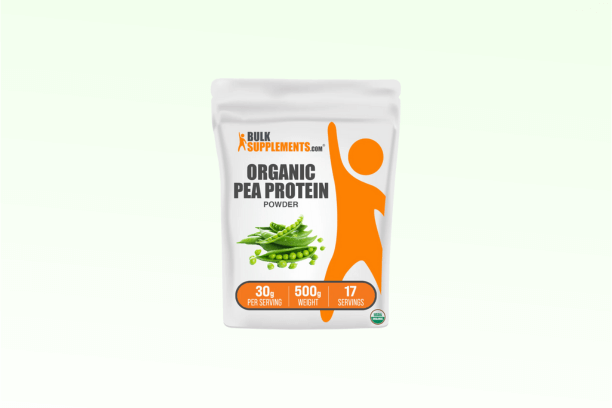 Bulk Supplements Organic Pea Protein Powder