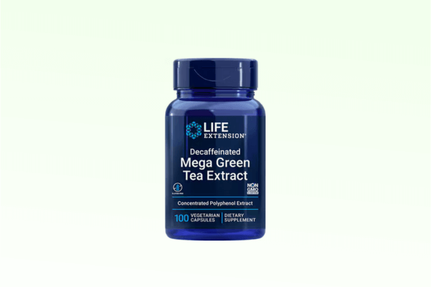 Life Extension Decaffeinated Mega Green Tea Extract