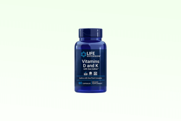 Life Extension Vitamins D And K With Sea-Iodine