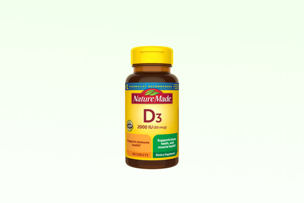 Nature Made Vitamin D3 2000 IU