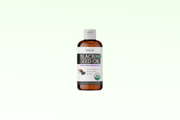 Healths Harmony Organic Black Seed Oil Liquid