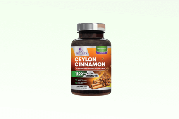 Nature's Nutrition Pure Cinnamon Capsules