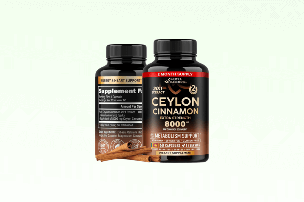Nutra Harmony Ceylon Cinnamon Capsules