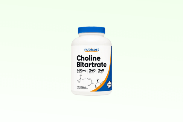 Nutricost Choline Bitartrate Capsules