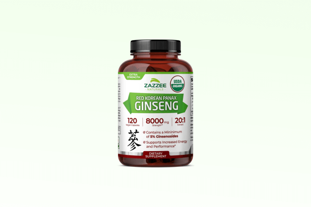 Organic Red Korean Panax Ginseng