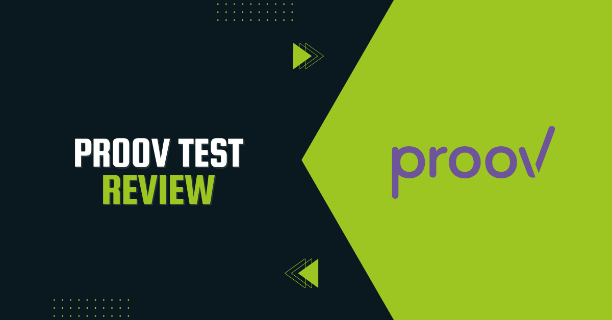 Proov Test Review