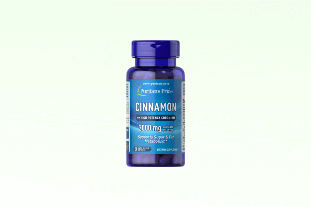 Puritan's Pride Cinnamon with High-Potency Chromium