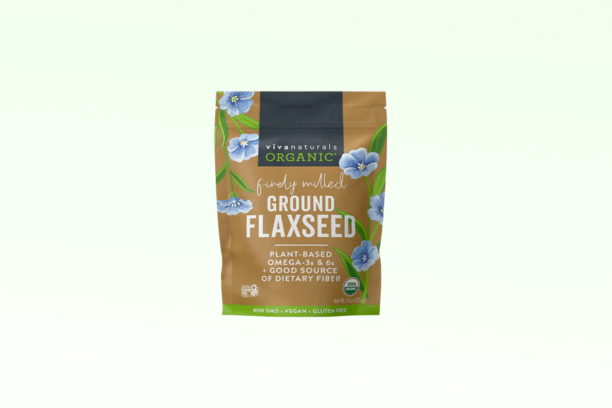 Viva Naturals Organic Ground Flaxseed