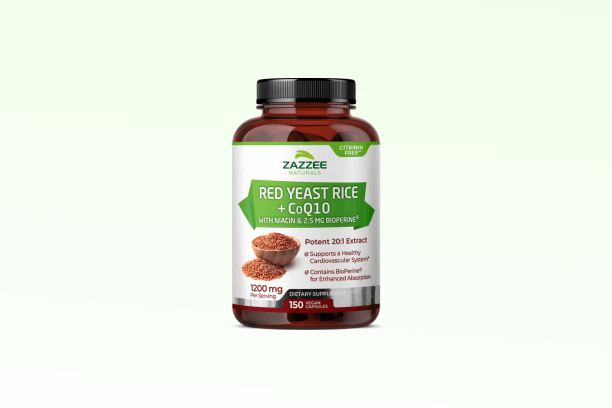 Zazzee Red Yeast Rice with CoQ10