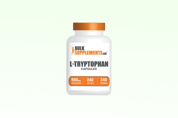 BulkSupplements L-Tryptophan Capsules