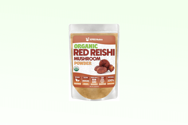 XPRS Nutra Organic Red Reishi Mushroom Powder